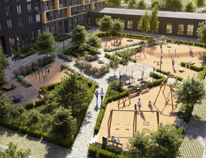1-к. квартира, 23&nbsp;м²
