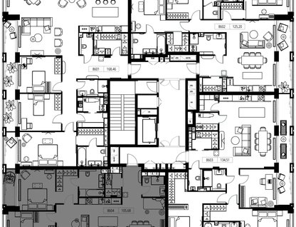 2-к. квартира, 105 м²