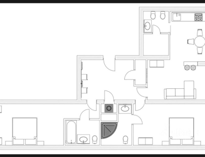 3-к. квартира, 82&nbsp;м²