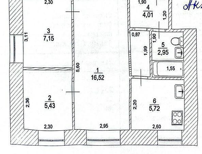 3-к. квартира, 41,8&nbsp;м²