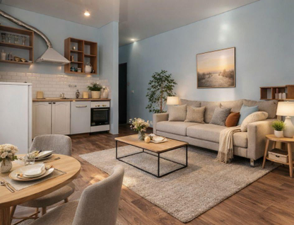 2-к. квартира, 62 м²