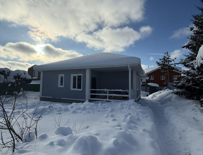 Одноэтажный дом, 90 м²