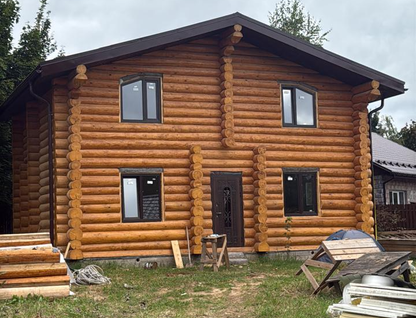 Двухэтажный дом, 121 м²