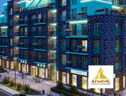 1-к. квартира, 33,4&nbsp;м²