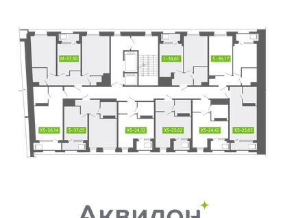 Студия, 25&nbsp;м²