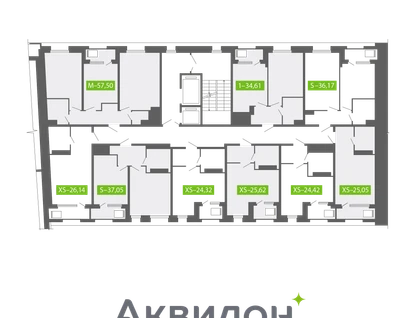 Студия, 25&nbsp;м²