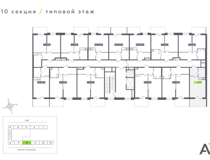 Студия, 27&nbsp;м²