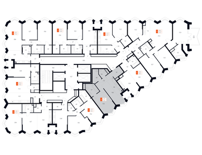 2-к. квартира, 53 м²