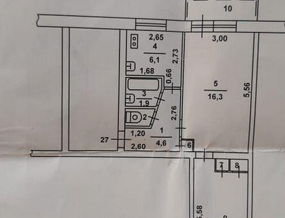2-к. квартира, 44,4&nbsp;м²