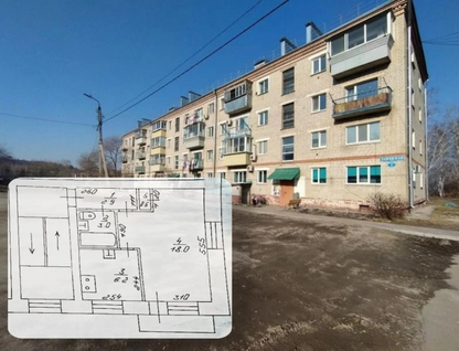 1-к. квартира, 30,7&nbsp;м²