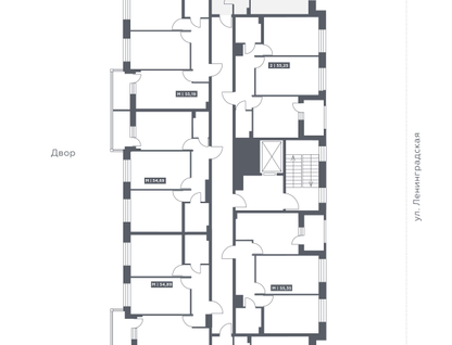 Студия, 66 м²