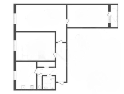 3-к. квартира, 63,2 м²