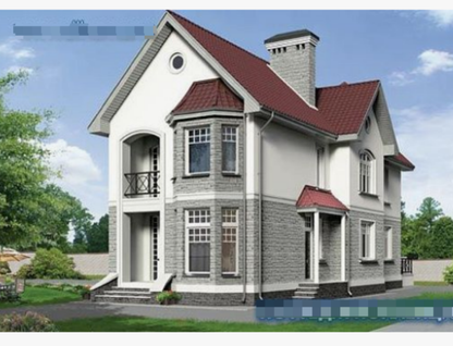 Двухэтажный дом, 200 м²