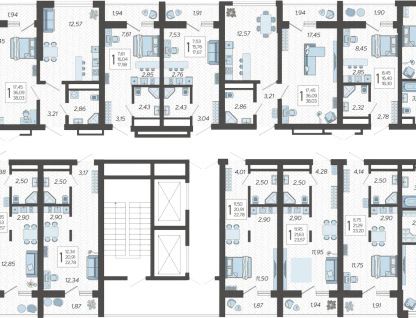 2-к. квартира, 50&nbsp;м²