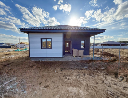 Одноэтажный дом, 65 м²