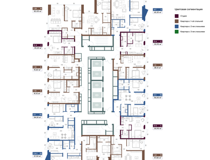1-к. квартира, 47&nbsp;м²