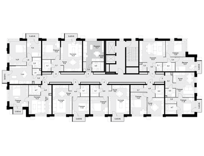 Студия, 25 м²