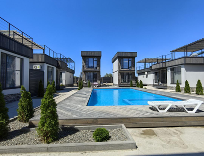 Двухэтажный коттедж, 51,2 м²