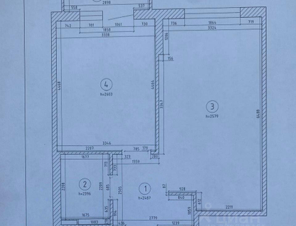 1-к. квартира, 48,5 м²