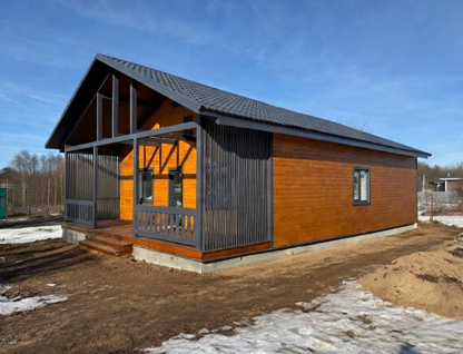 Одноэтажный дом, 130 м²