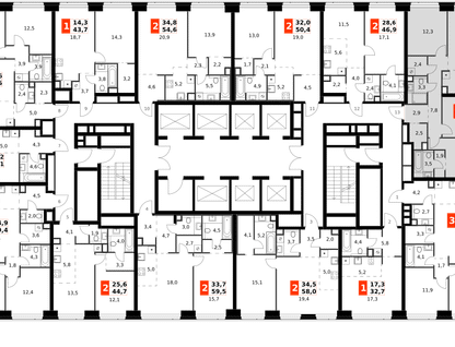 4-к. квартира, 86 м²