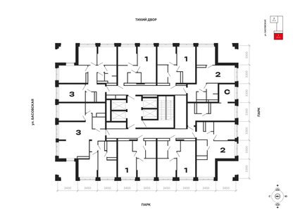 Студия, 32&nbsp;м²