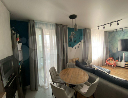 2-к. квартира, 54&nbsp;м²