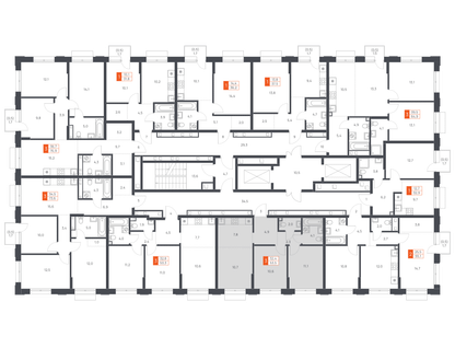 3-к. квартира, 53 м²