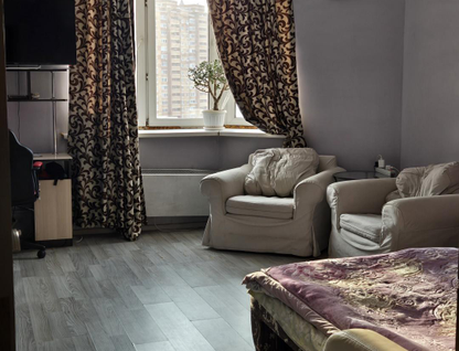 1-к. квартира, 48,4 м²