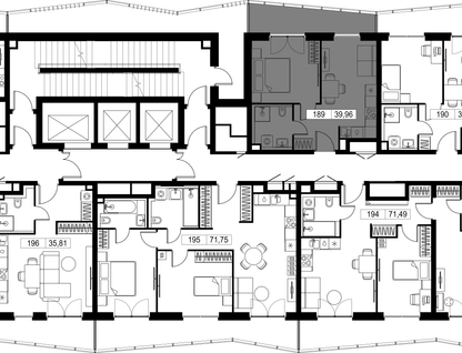 1-к. квартира, 39 м²
