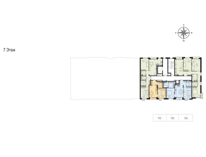 3-к. квартира, 84 м²