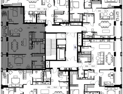 2-к. квартира, 99&nbsp;м²