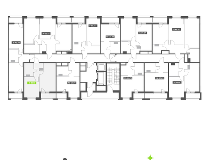 Студия, 40&nbsp;м²