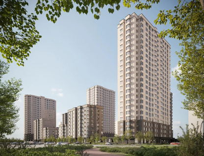 1-к. квартира, 46,6 м²