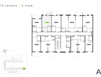 Студия, 28&nbsp;м²