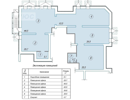 Помещение свободного назначения, 193,8&nbsp;м²