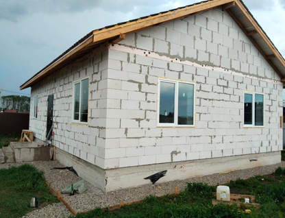 Одноэтажный дом, 108 м²