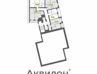 Студия, 59&nbsp;м²