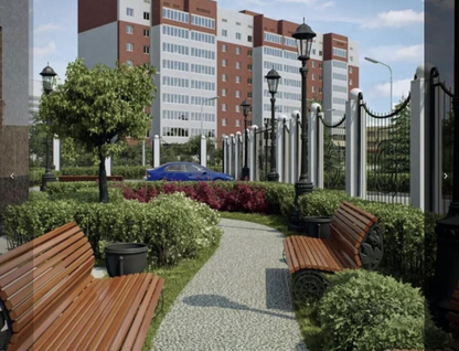 2-к. квартира, 76,4 м²
