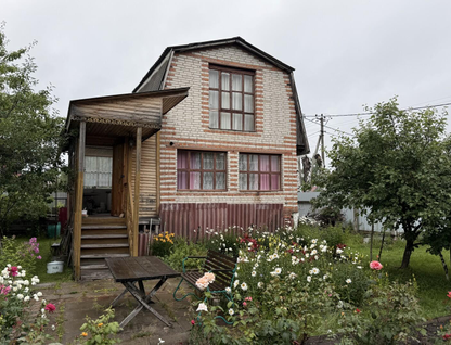 Двухэтажная дача, 55 м²