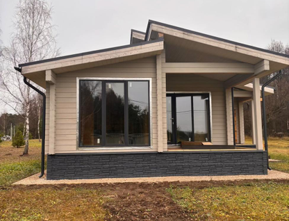 Одноэтажный дом, 93 м²