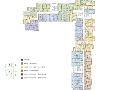 Студия, 73&nbsp;м²