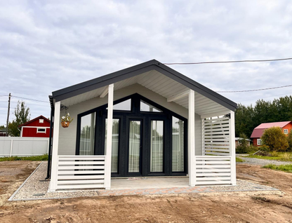 Одноэтажный дом, 90 м²