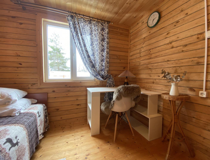 Одноэтажная дача, 33,3 м²