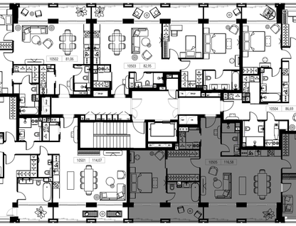 2-к. квартира, 116&nbsp;м²