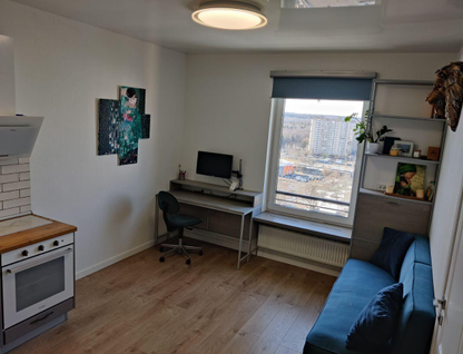 1-к. квартира, 33 м²