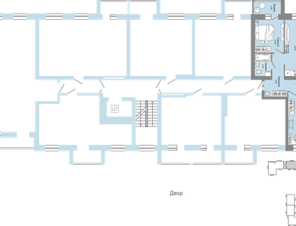 3-к. квартира, 65 м²