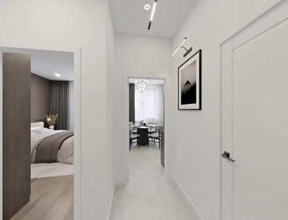 1-к. квартира, 43,5 м²