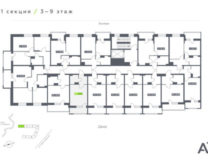 Студия, 24&nbsp;м²