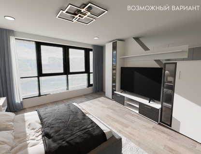 1-к. квартира, 47&nbsp;м²
